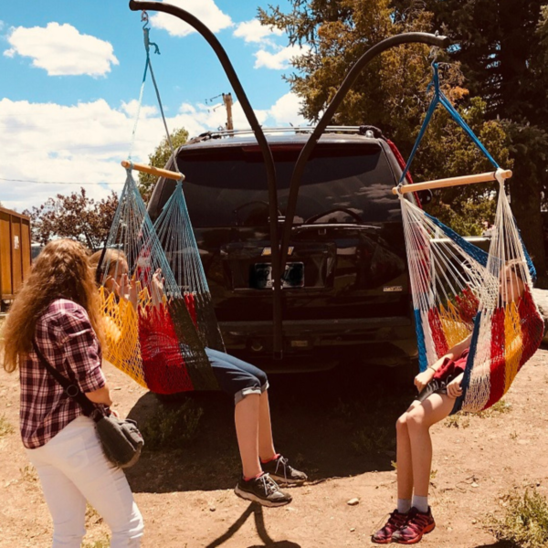 Trailer Hitch Hammock Chair Stand - Image 2