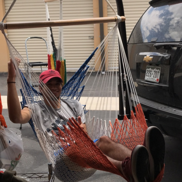 Trailer Hitch Hammock Chair Stand - Image 3