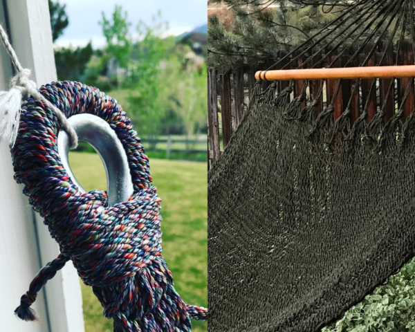 Forest Green Speader Bar Hammock - Image 3