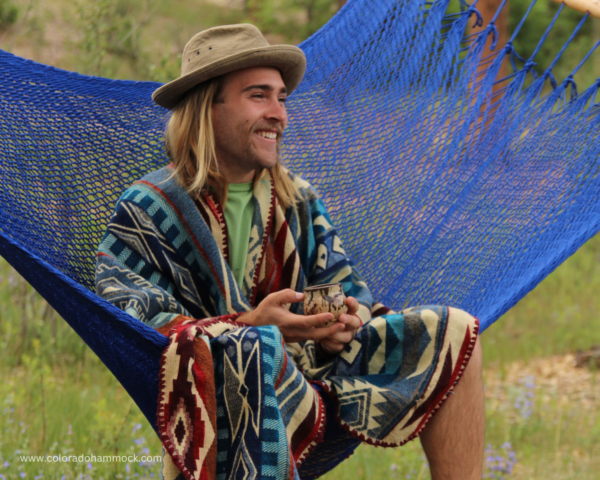 DOUBLE HAMMOCK - Blue - Image 2