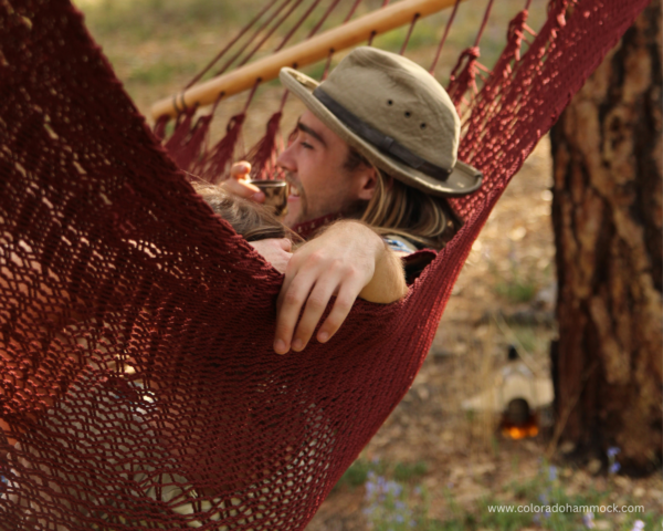 Double Hammock - Burgundy