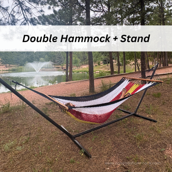 double hammock plus stand combo