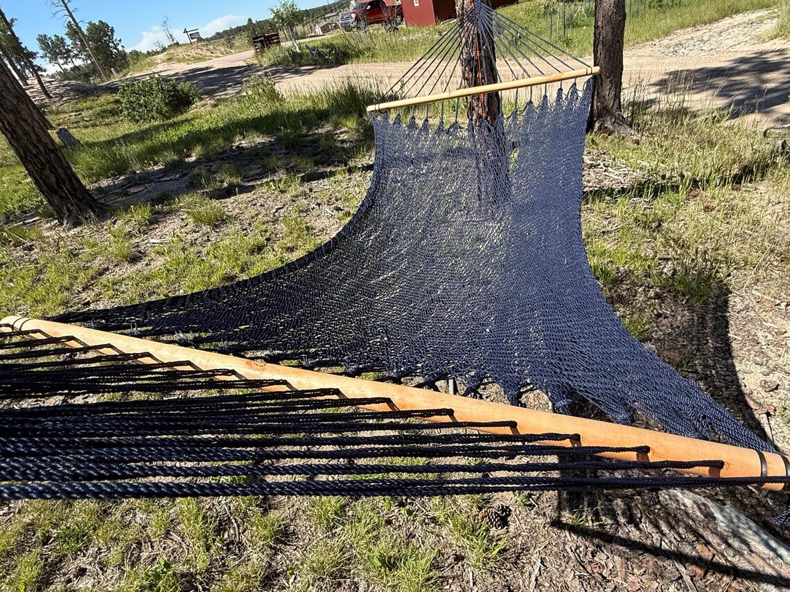 DOUBLE HAMMOCK - Navy Blue 4 DOUBLE HAMMOCK - Navy Blue - Image 4